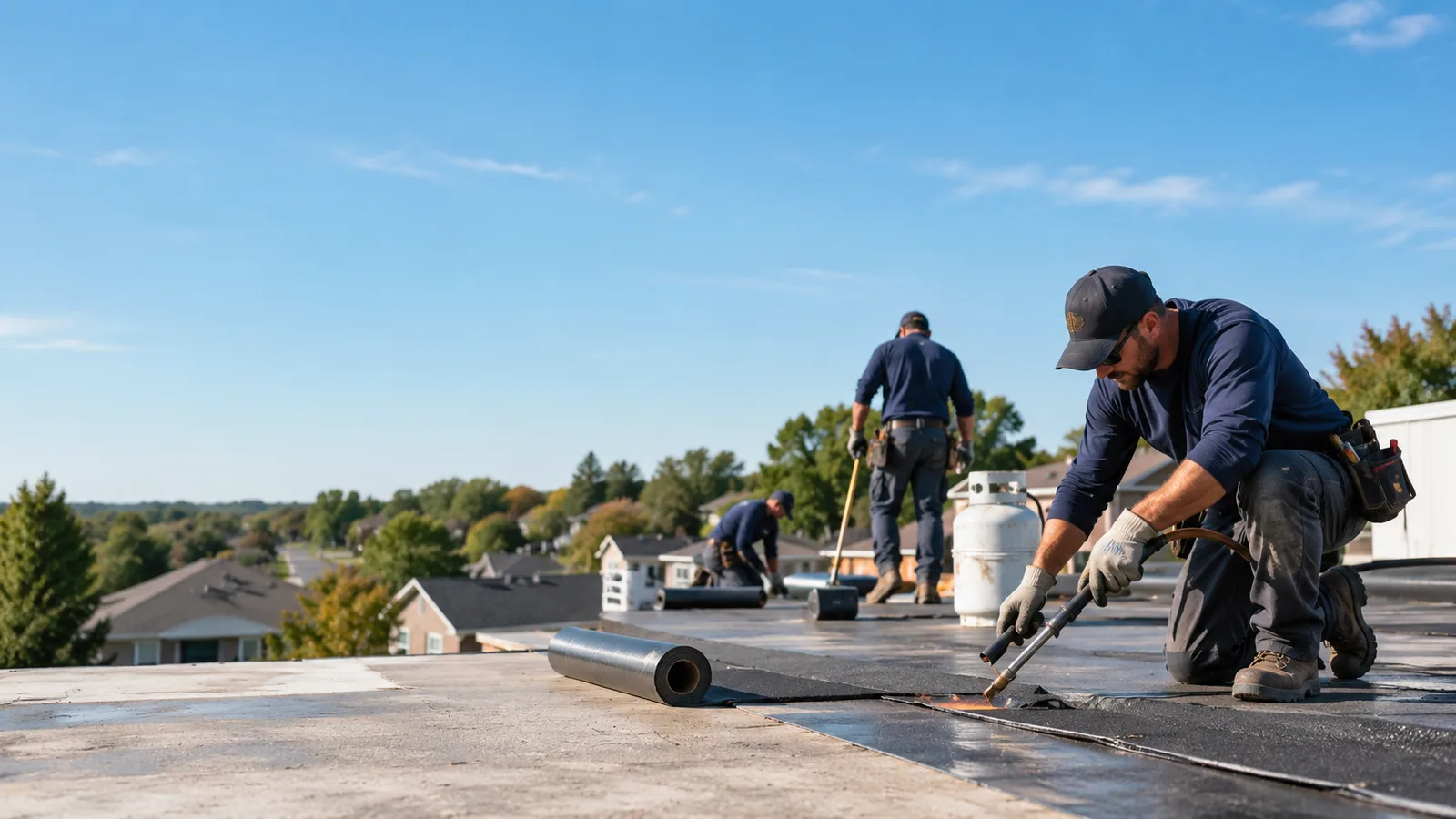 Flat Roof Leak Repair providers in Pineville, NC